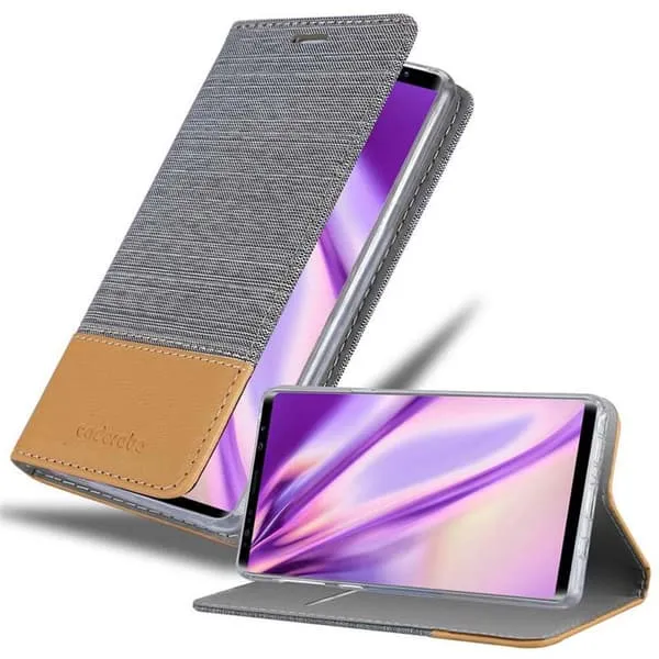 Deksel til Samsung Galaxy NOTE 9 Lommebokdeksel med magnetisk lukking, stativfunksjon og kortlomme