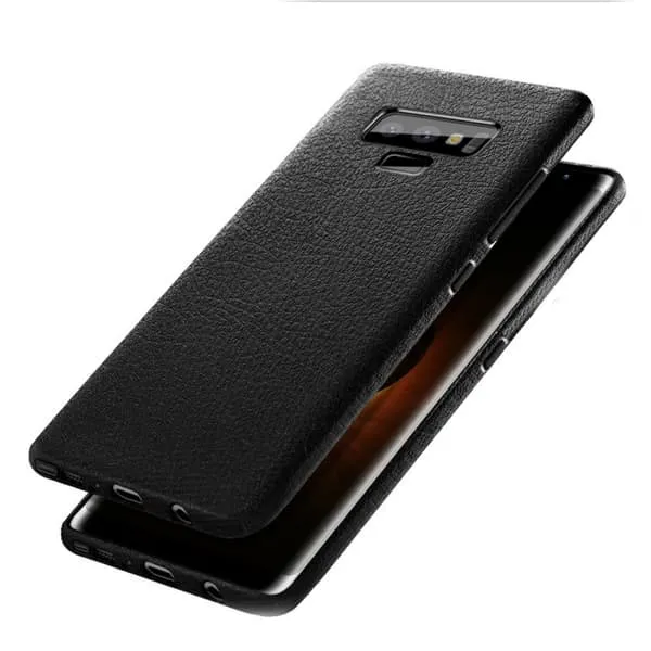 Samsung Galaxy Note 9 Mobile Shell Black Leather