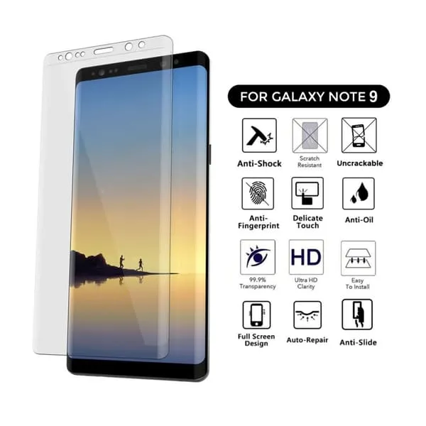 Full Galaxy Note 9 Screen Protector NanoEdge
