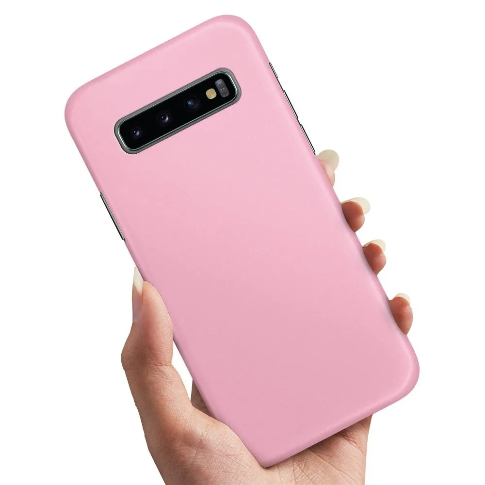 Deksel / Mobildeksel til Samsung Galaxy S10 - Lyserosa