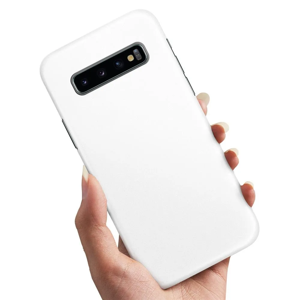 Deksel / Mobildeksel til Samsung Galaxy S10 - Hvit