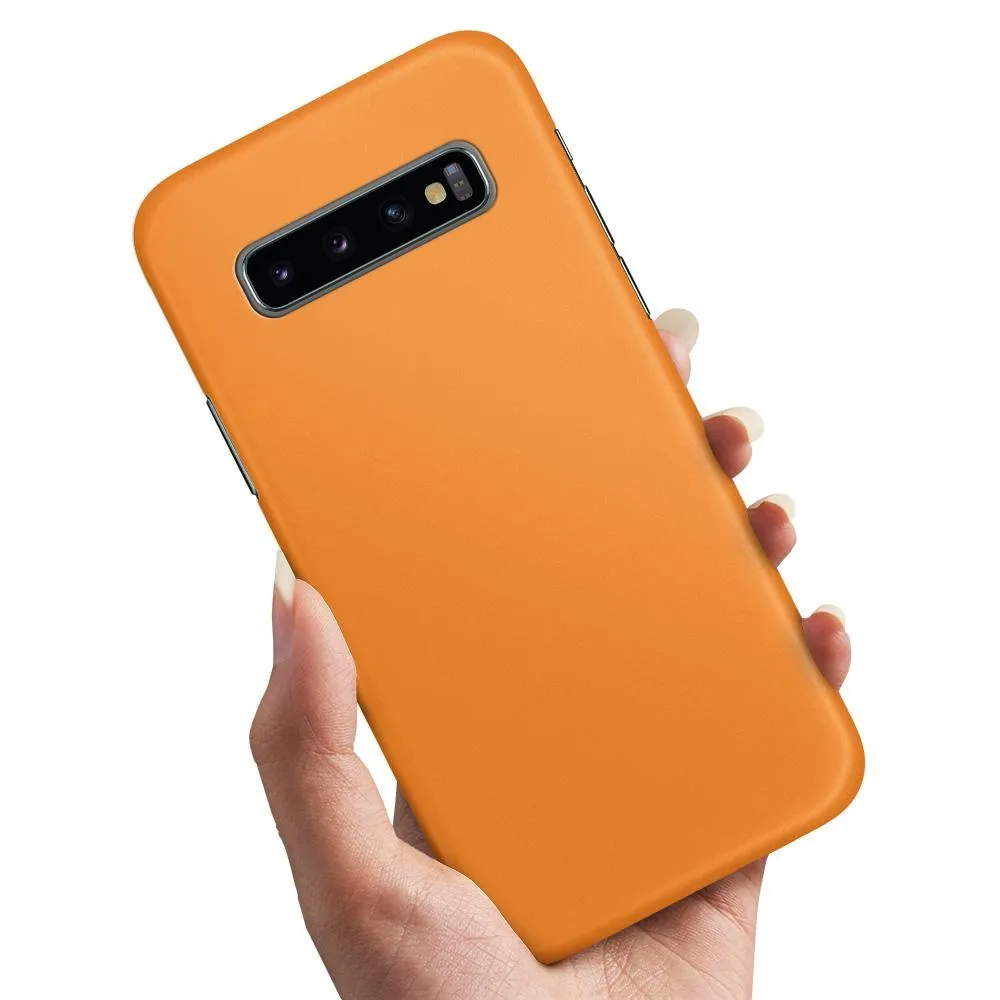 Deksel / Mobildeksel til Samsung Galaxy S10e - Oransje