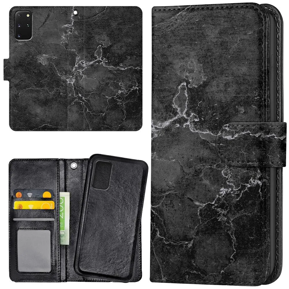 Samsung Galaxy S20 FE - Lommebok Deksel Marmor