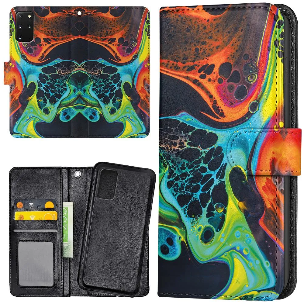 Samsung Galaxy S20 FE - Lommebok Deksel Marmor
