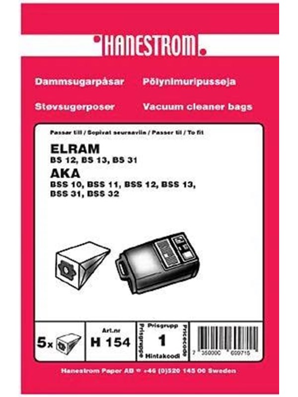 hanestroem Vacuum Cleaner Bags - 5 pcs