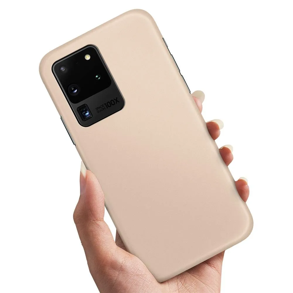 Deksel / Mobildeksel til Samsung Galaxy S20 Ultra - Beige