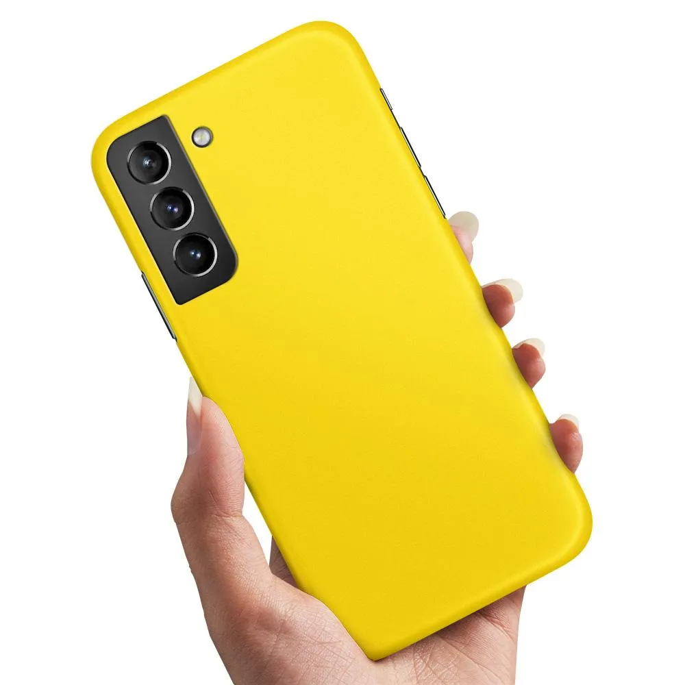 Deksel / Mobildeksel til Samsung Galaxy S21 FE 5G - Gul