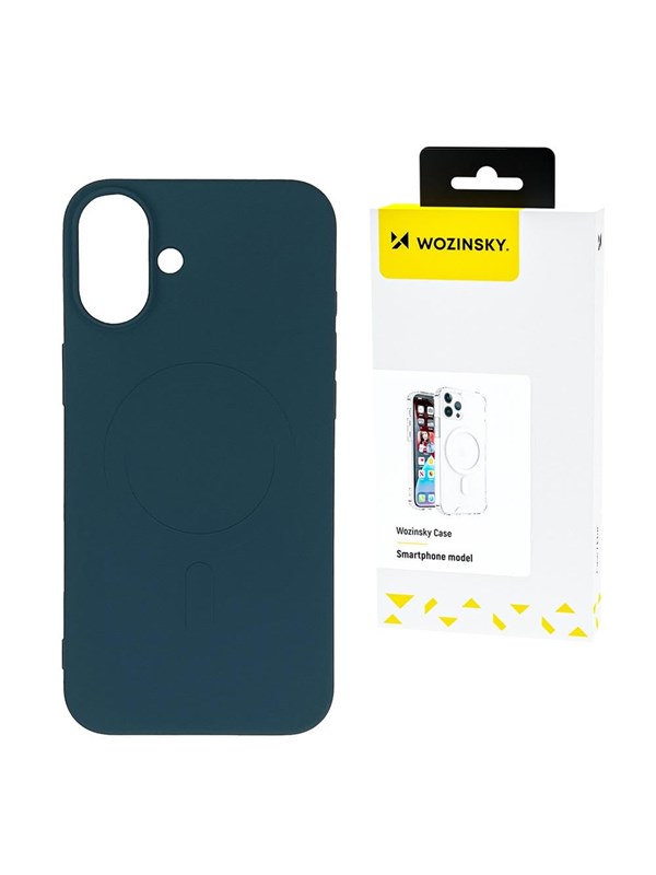 Wozinsky  Silicone Case Compatible with MagSafe for Samsung Galaxy S24 FE - Blue