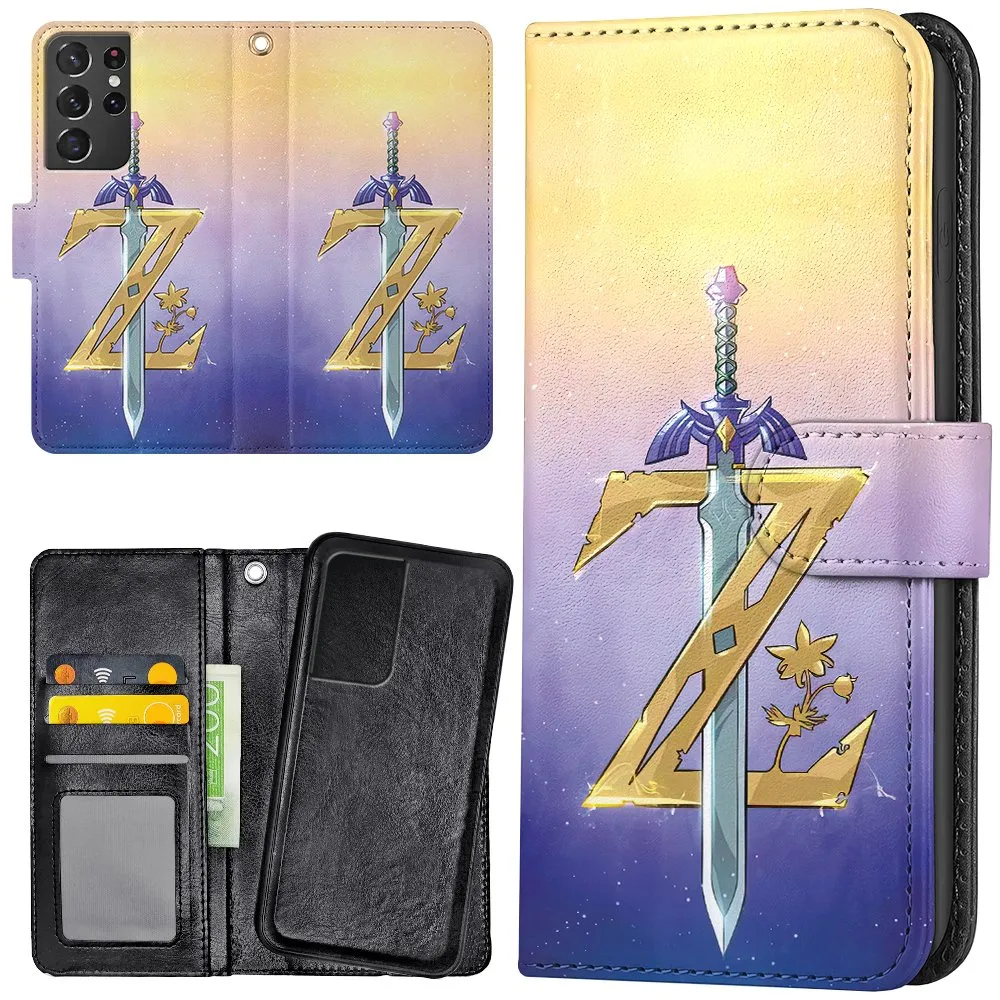 Samsung Galaxy S21 Ultra - Lommebok Deksel Zelda