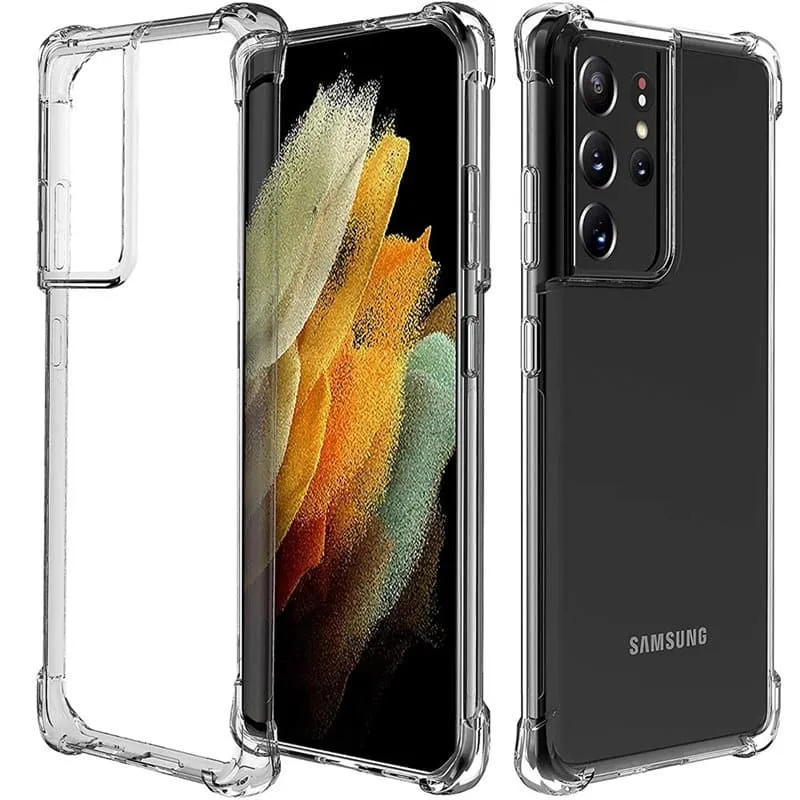 StÃ¸tsikkert silikon deksel til Samsung Galaxy S21 Ultra