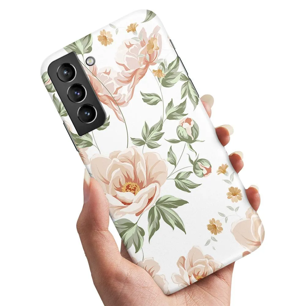 Deksel / Mobildeksel til Samsung Galaxy S22 - Blomstermønster