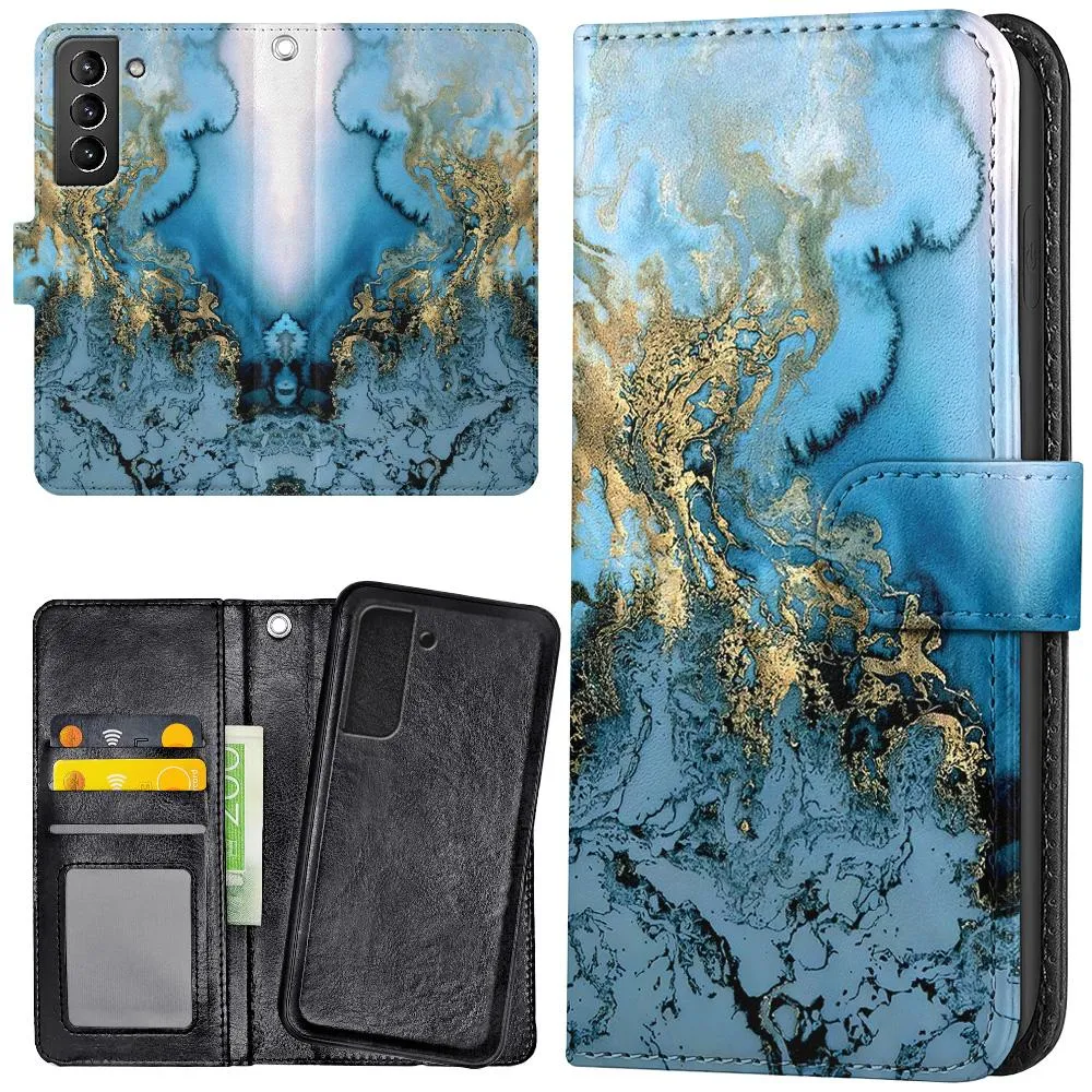 Samsung Galaxy S22 - Lommebok Deksel Kunstmønster