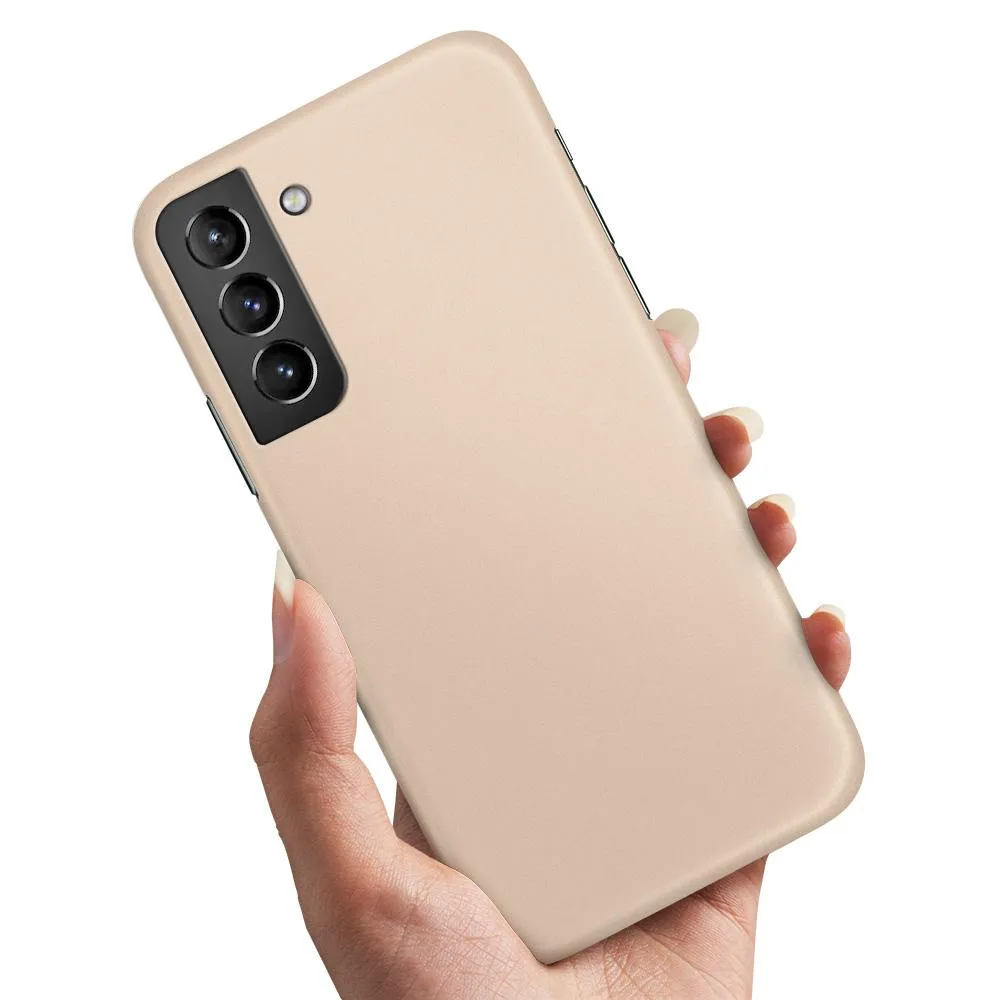 Deksel / Mobildeksel til Samsung Galaxy S22 - Beige