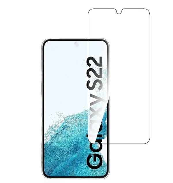 Samsung S22 Herdet Glass Skjermbeskytter 1-Pakning