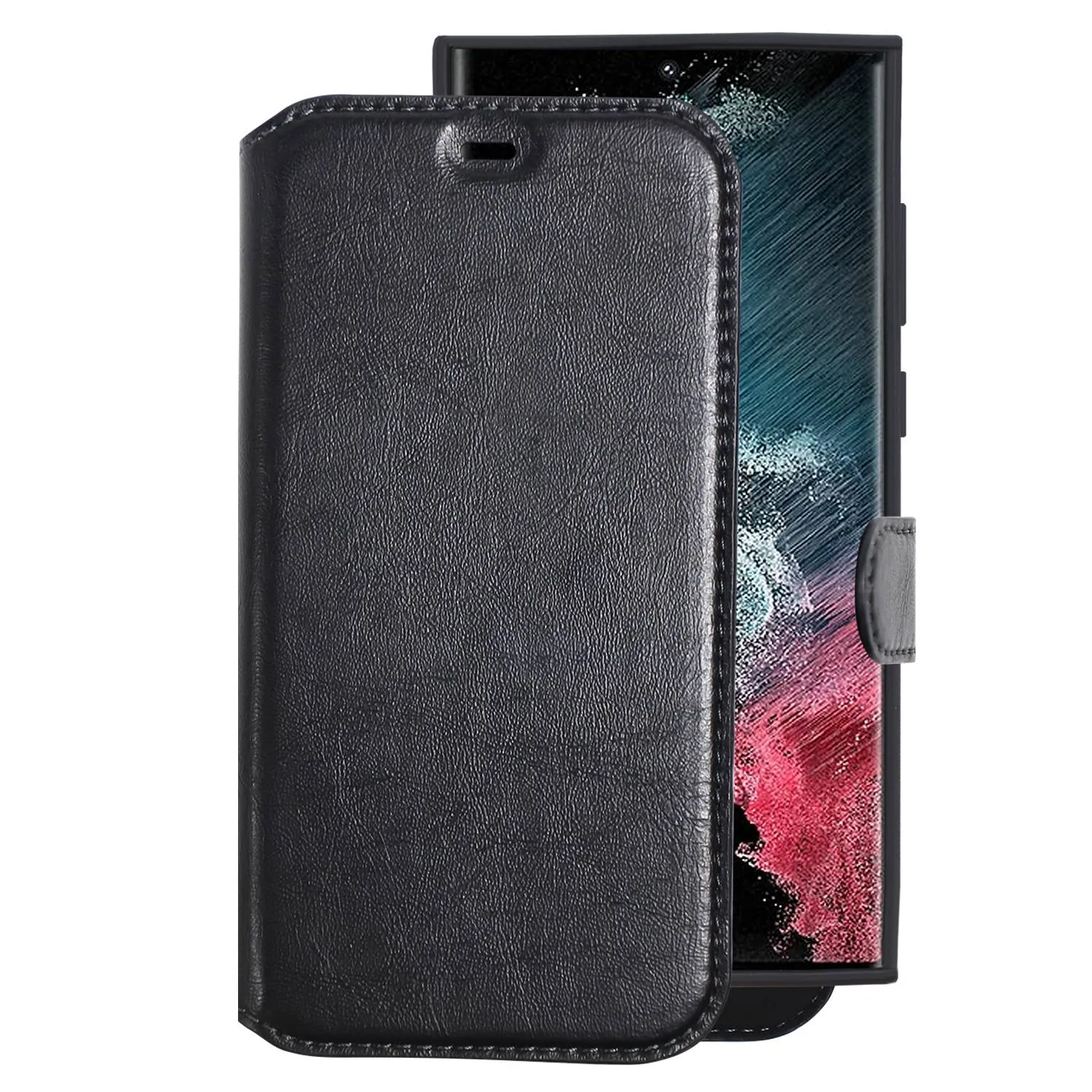 2-i-1 Slim Wallet Galaxy S22 Ultra