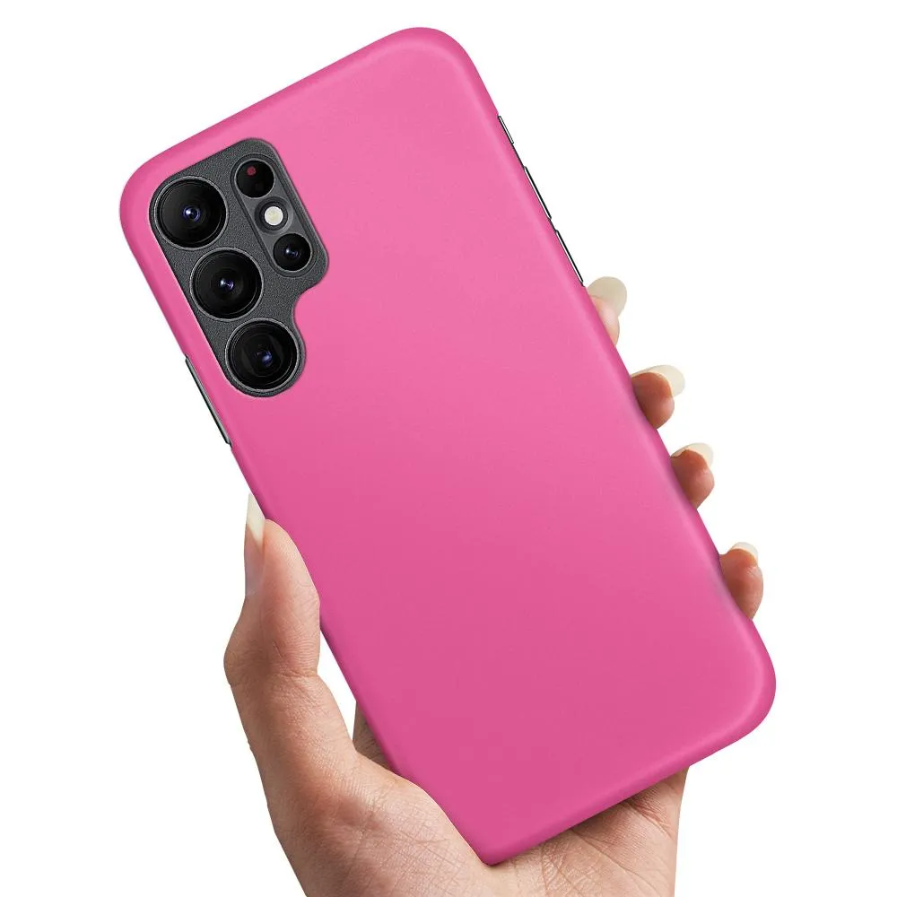 Deksel / Mobildeksel til Samsung Galaxy S22 Ultra - Rosa