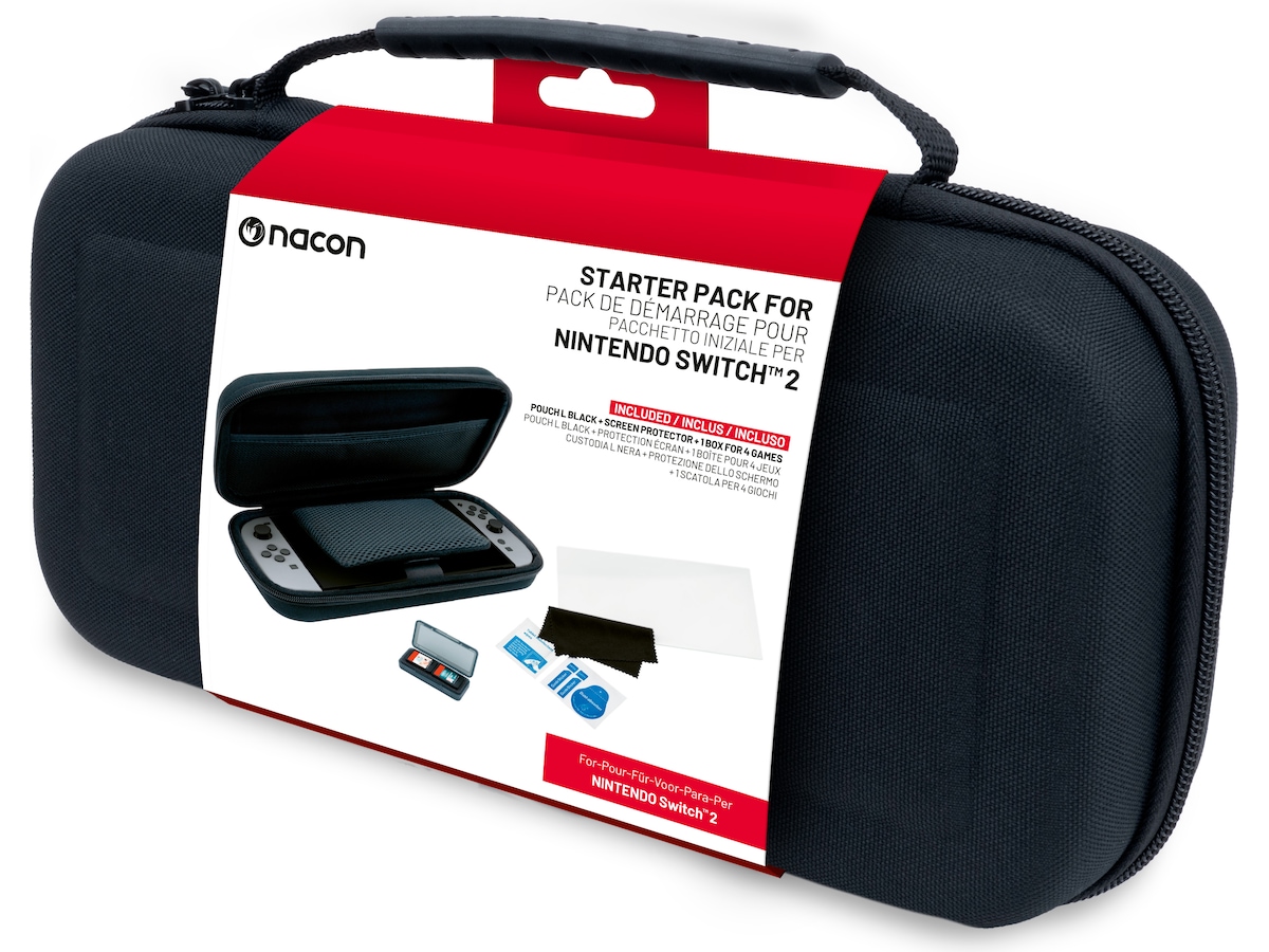 NACON Bigben Pack Pouch + Screen Protection + Game Cases - Bag - Nintendo Switch 2