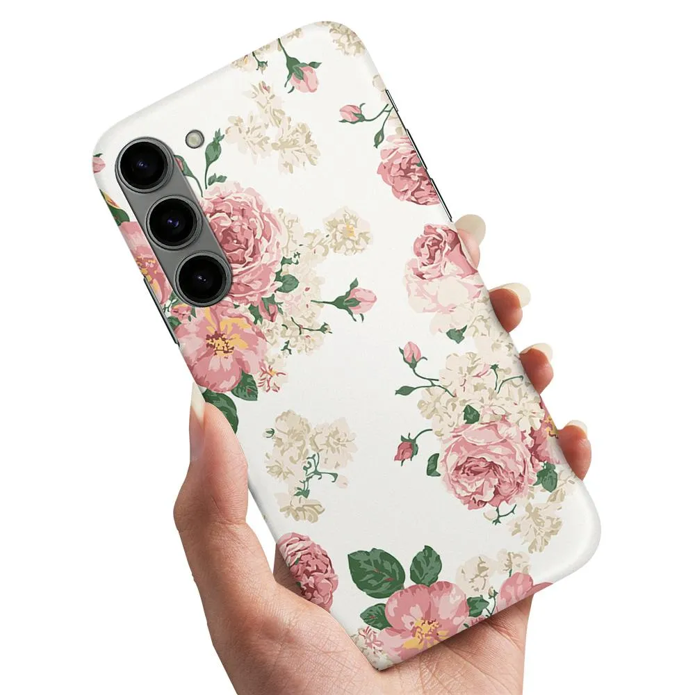 Deksel / Mobildeksel til Samsung Galaxy S23 - Retro Blomster