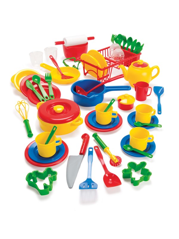 Dantoy KITCHEN PLAY SET IN BOX 59 PCS.