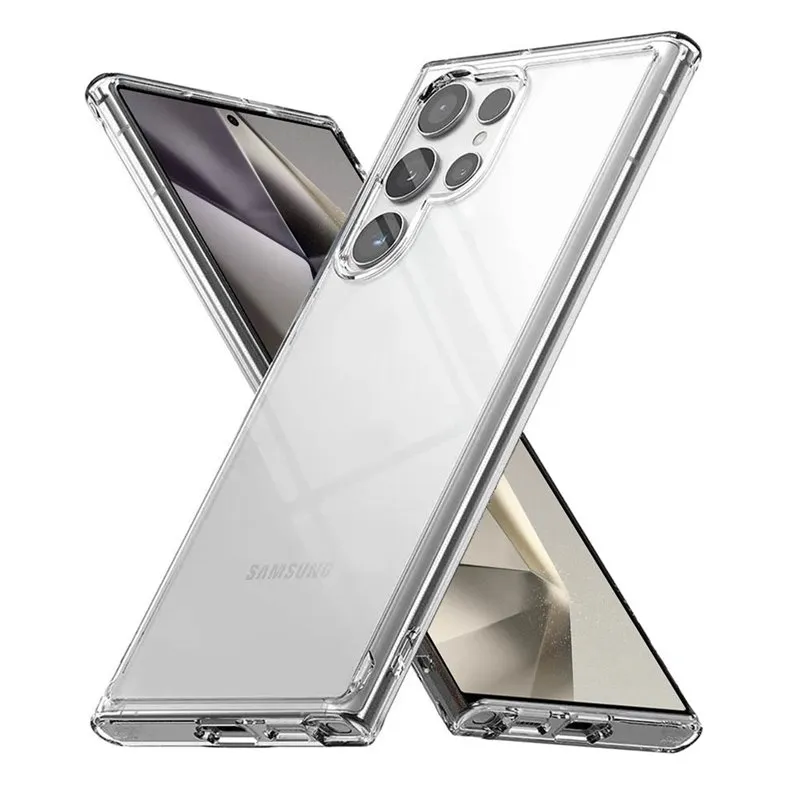 Silikondeksel gjenomsiktig til Samsung Galaxy S24 Ultra