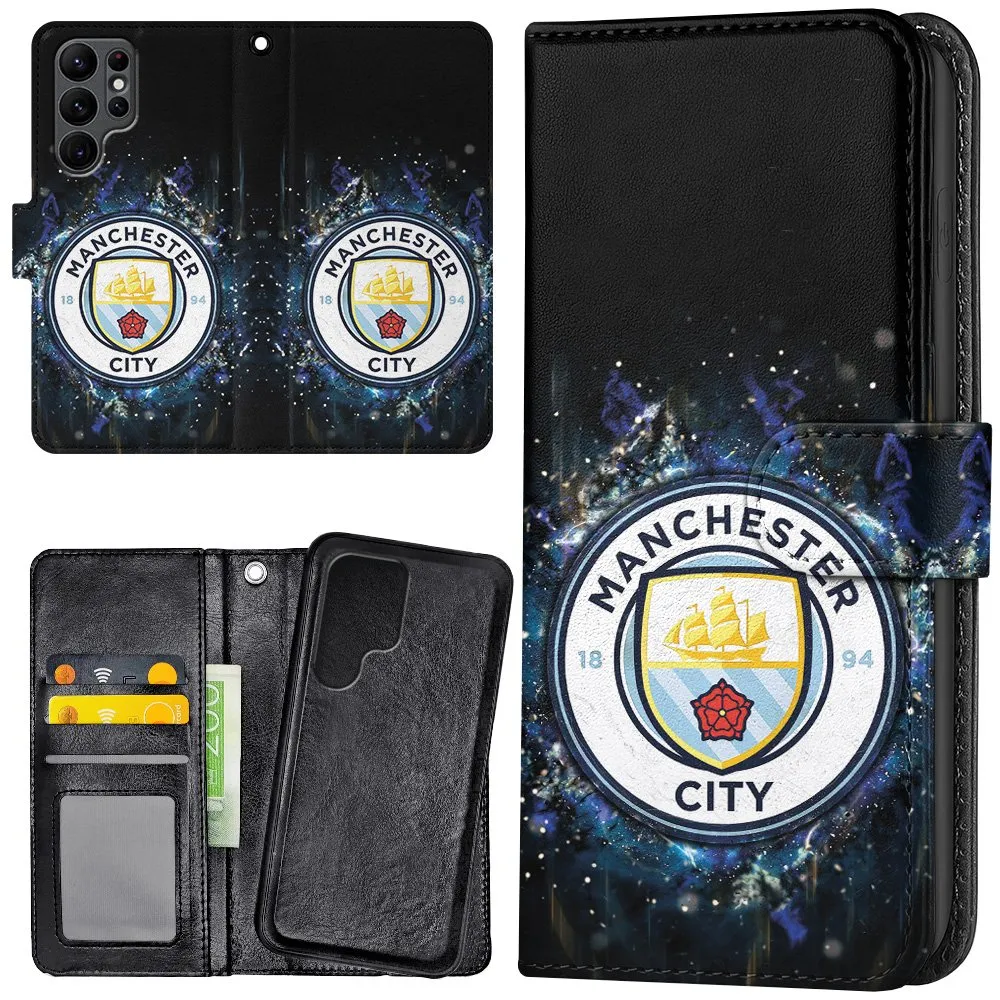 Samsung Galaxy S24 Ultra - Lommebok Deksel Manchester City