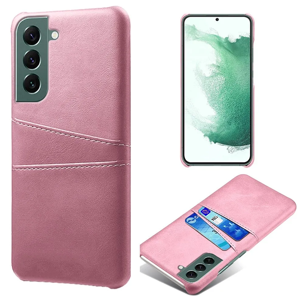 Til Samsung Galaxy S24 Deksel med 2 Spor - Rosa
