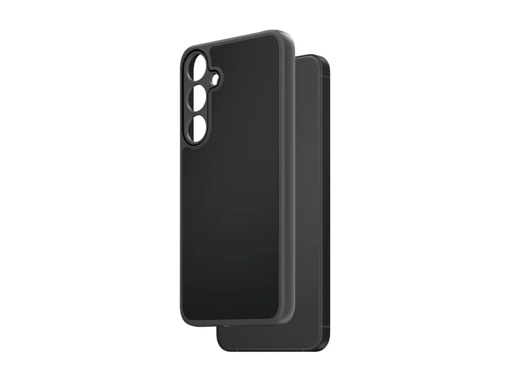 PanzerGlass HardCase - Black Edition - baksidedeksel for mobiltelefon - polykarbonat, selvhelbredende TPU - svart - for Samsung Galaxy S24+