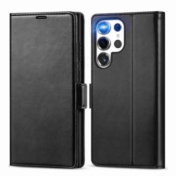 Samsung Galaxy S26 Ultra – Lommebokdeksel svart