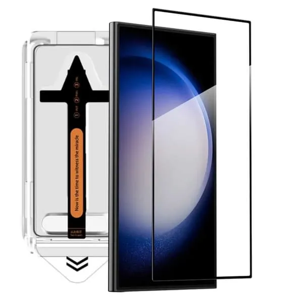 Enkel installasjon Galaxy S25 Ultra skjermbeskytter HD herdet glass