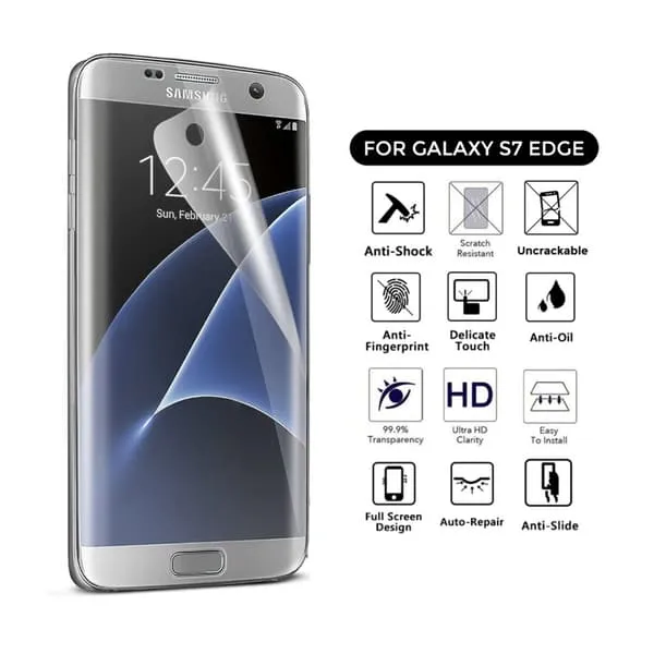 Omfattende Galaxy S7 Edge Screen Protector NanoEdge