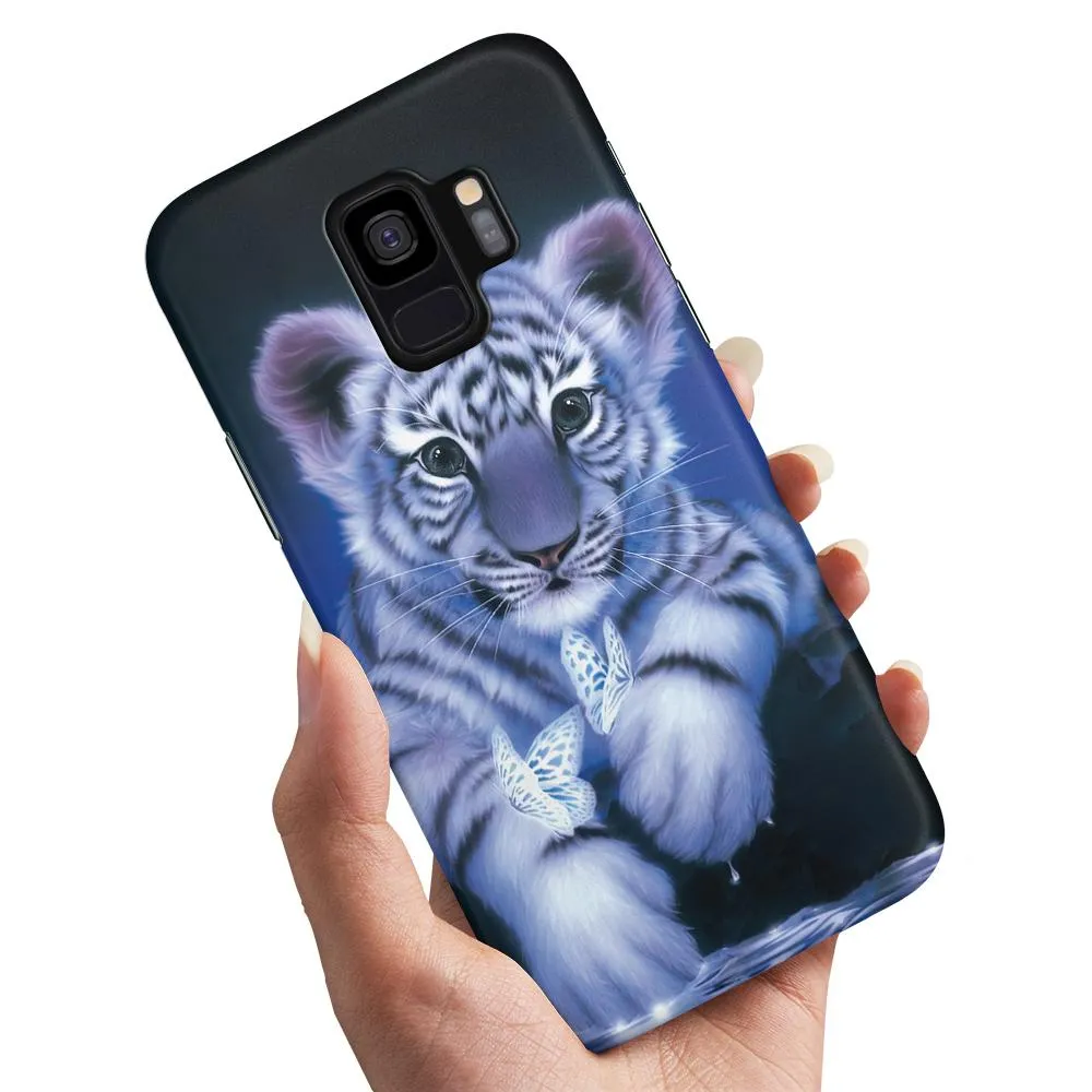 Deksel / Mobildeksel til Samsung Galaxy S9 - Tigerunge