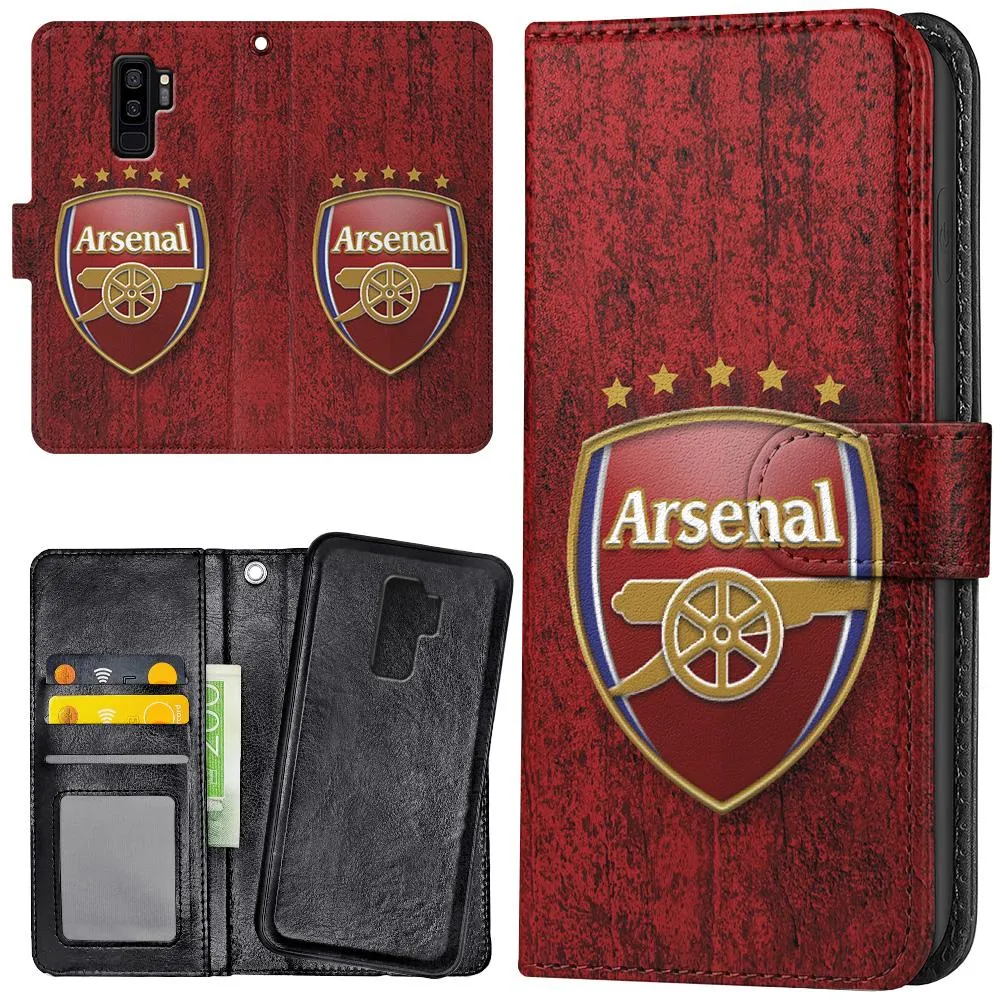 Samsung Galaxy S9 Plus - Lommebok Deksel Arsenal