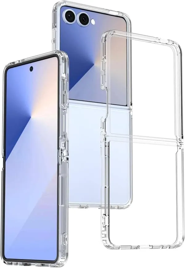 Gjennomsiktig Samsung Z Flip 7-deksel