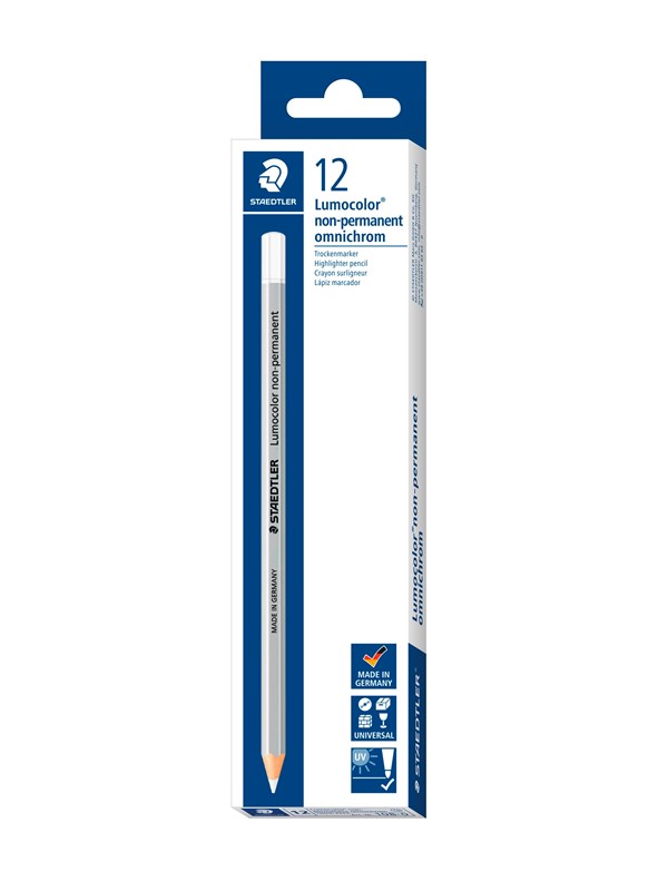 Staedtler Dry marker nonperm white 12 pcs.