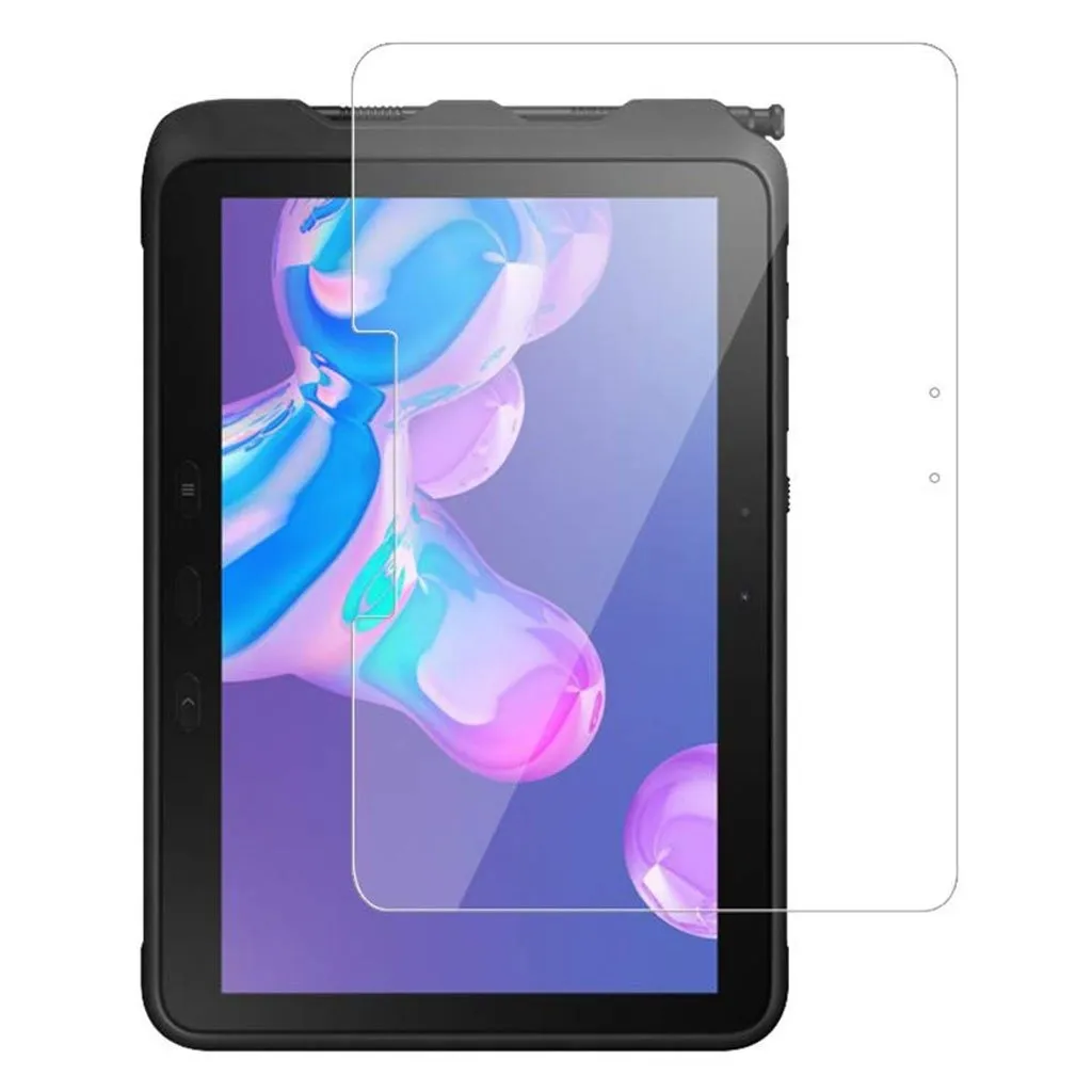 Samsung Galaxy Tab Active Pro bue kanten herdet glass skjermbeskytter