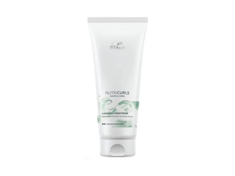 Hårbalsam Wella Professionals Nutricurls Waves & Curls Cleansing, krøllete/bølgete hår, 250ml