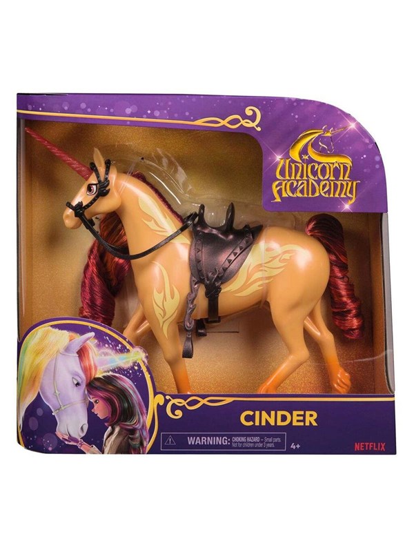 Unicorn Academy Fashion Enhjørning  28cm Cinder