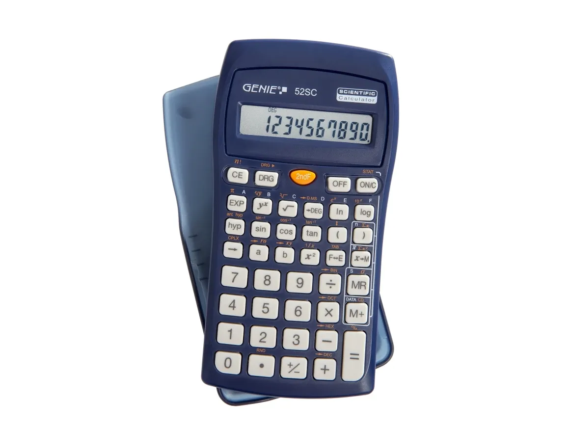 GENIE 52 SC - Utskriftskalkulator - LCD