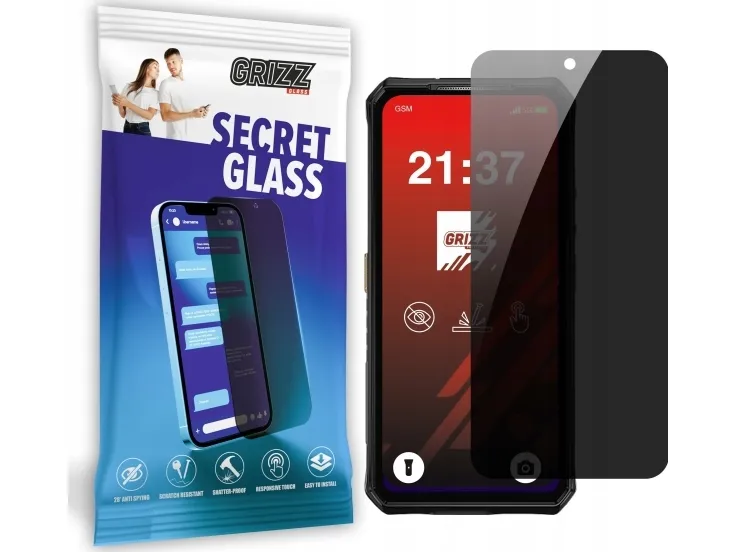 GrizzGlass GrizzGlass SecretGlass personvernglass for Ulefone Armor 28 Ultra