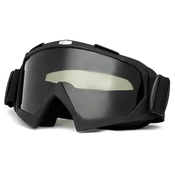 Skibriller Tonet glass matt svart