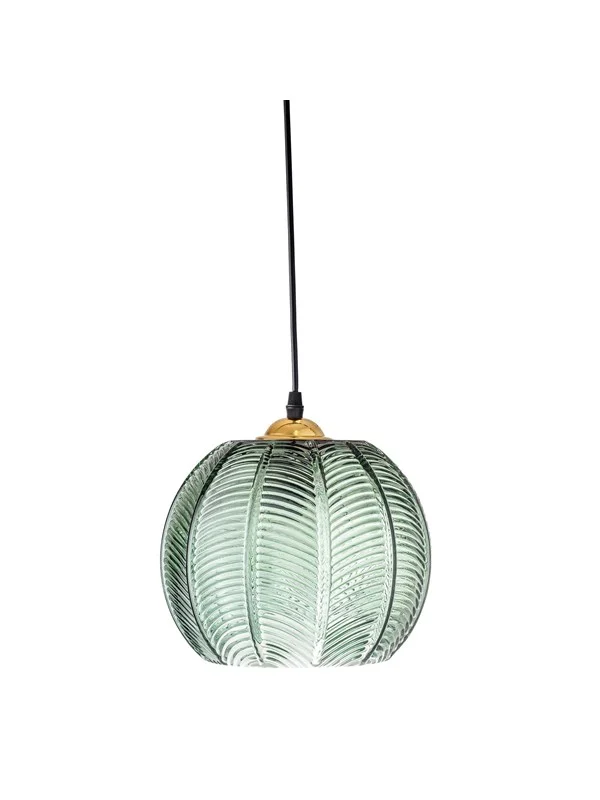 Bloomingville Glass Pendel Ø 22 cm - Green