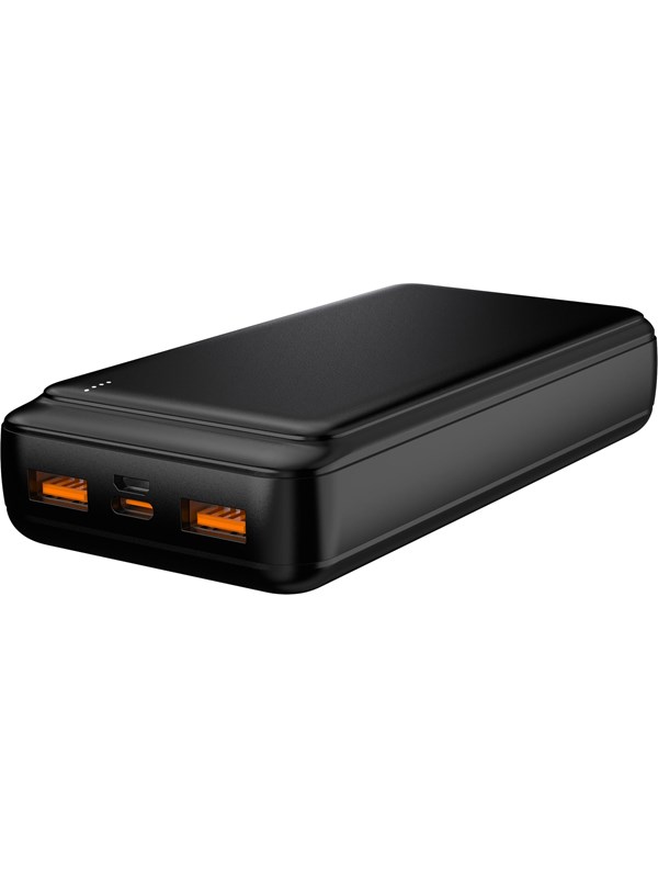 DENVER PQC-20009 - Fast charge Powerbank with 20000mAh battery Nødlader - Svart - 20000 Ah