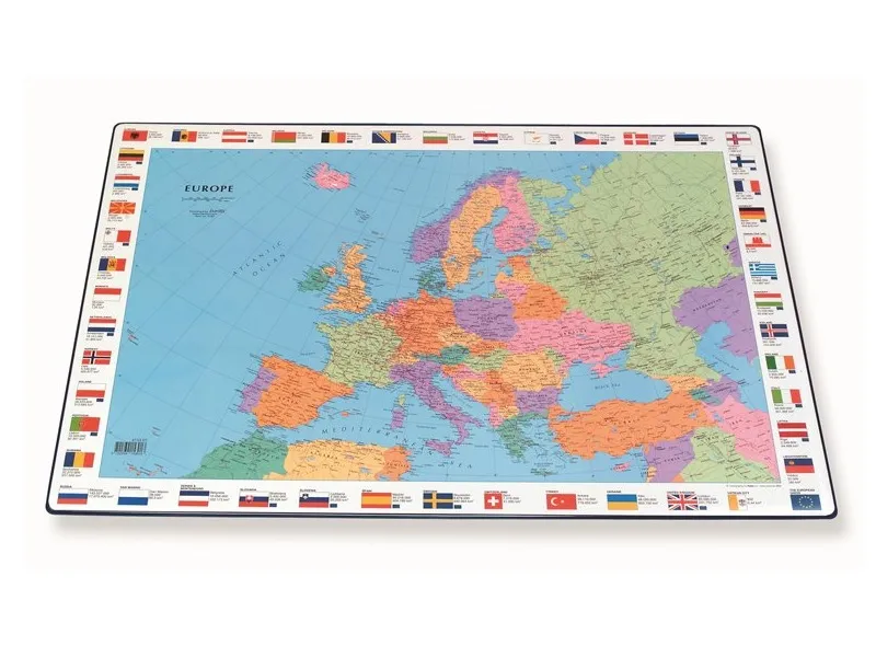 Skriveunderlag Bantex 44x63 cm, Europa