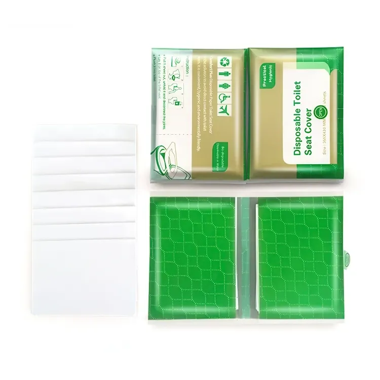 Spylbart Toalettseteovertrekk / Engangsbeskyttelse - 20-Pack