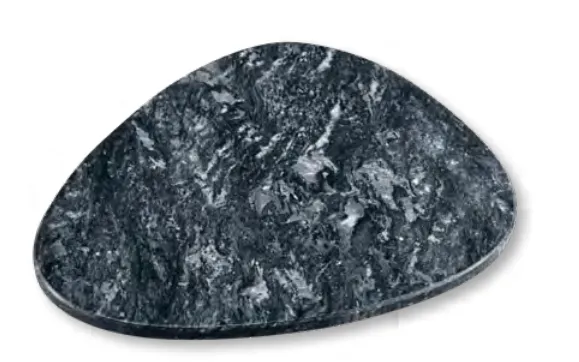 Kesper Serveringsfat laget av polert marmor, 25 x 25 cm