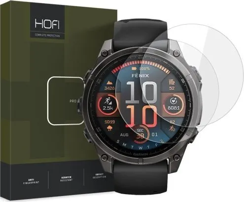 HÆRDET GLAS HOFI GLASS PRO+ 2-PACK GARMIN FENIX 8 AMOLED (47 MM) CLEAR