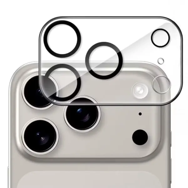 iPhone 17 Pro krystallklart kameraglass