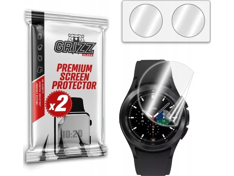 Grizz CeramicFilm keramisk skjermbeskyttelse til Samsung Galaxy Watch 4 Classic 42 mm