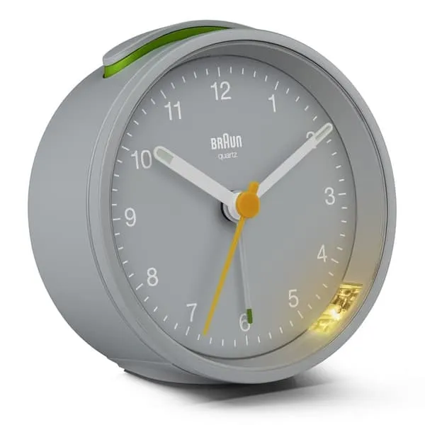 Braun vekkerklokke med snooze og lys BC12G