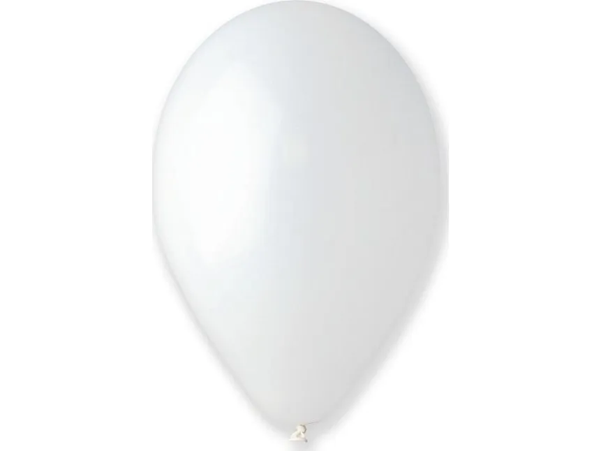 Gemar gjennomsiktige ballonger Transparent, G120, 33 cm, 50 stk.
